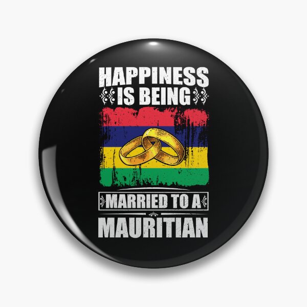 Item preview, Happiness Is Being Married To A Mauritian  designed and sold by GabbyKash.