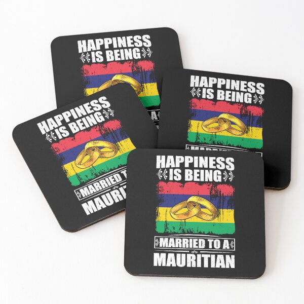 Item preview, Happiness Is Being Married To A Mauritian  designed and sold by GabbyKash.