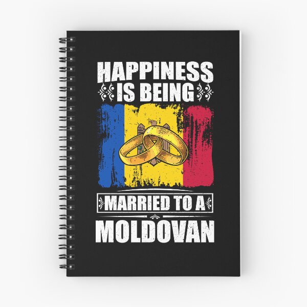 Item preview, Happiness Is Being Married To A Moldovan  designed and sold by GabbyKash.