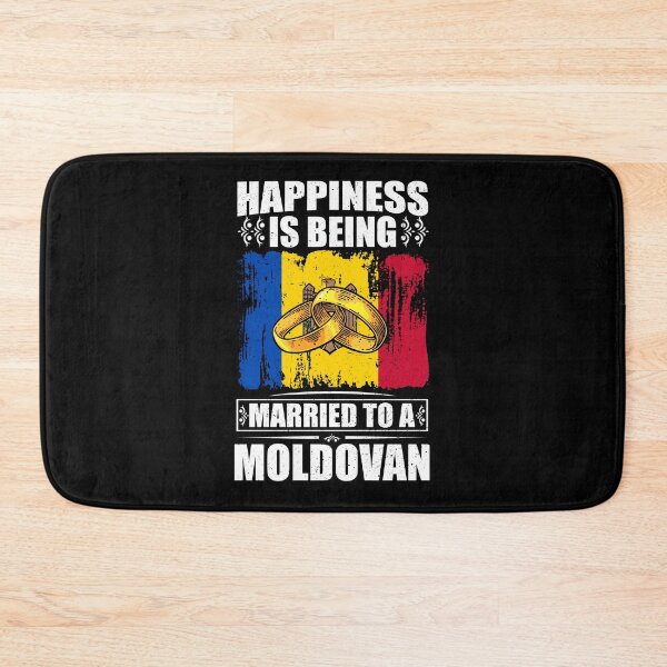Item preview, Happiness Is Being Married To A Moldovan  designed and sold by GabbyKash.