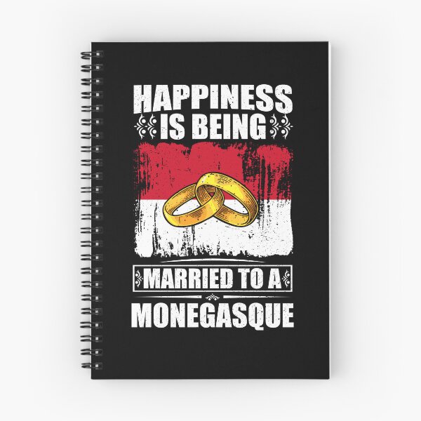 Item preview, Happiness Is Being Married To A Monegasque designed and sold by GabbyKash.