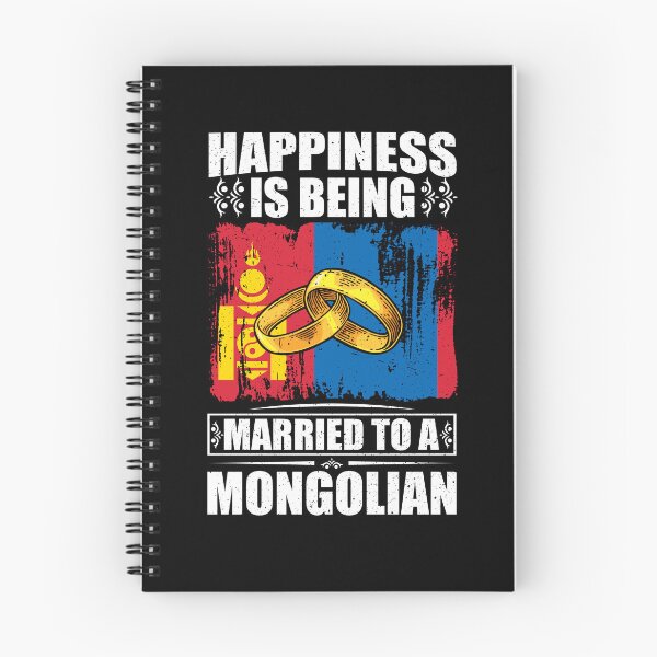 Item preview, Happiness Is Being Married To A Mongolian   designed and sold by GabbyKash.