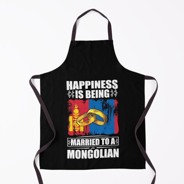 Item preview, Happiness Is Being Married To A Mongolian   designed and sold by GabbyKash.