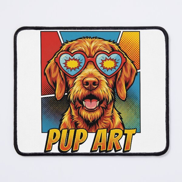 Item preview, Pop Art Wirehaired Vizsla Retro Dog designed and sold by k3rstman1.