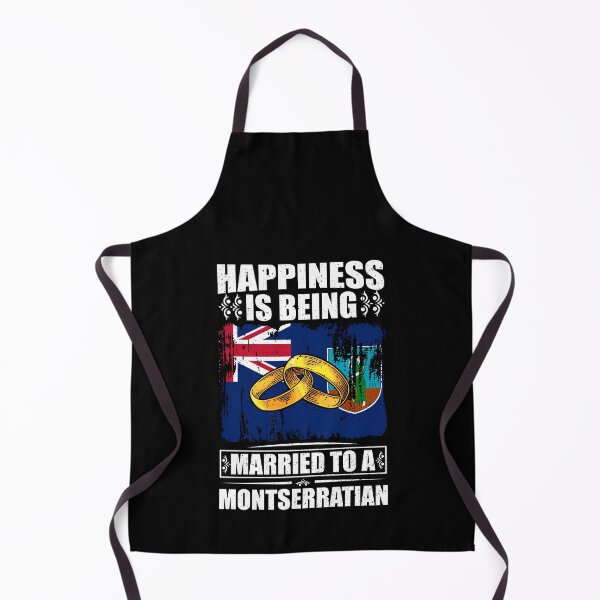 Item preview, Happiness Is Being Married To A Montserratian  designed and sold by GabbyKash.