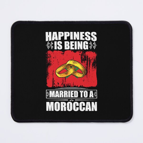 Item preview, Happiness Is Being Married To A Moroccan  designed and sold by GabbyKash.