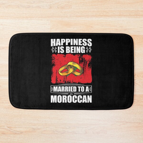 Item preview, Happiness Is Being Married To A Moroccan  designed and sold by GabbyKash.