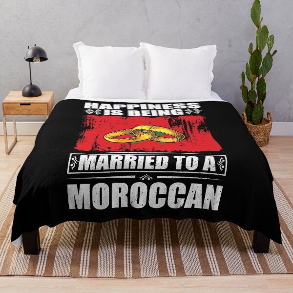 Item preview, Happiness Is Being Married To A Moroccan  designed and sold by GabbyKash.