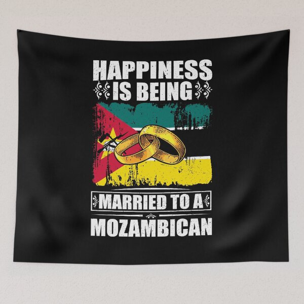 Item preview, Happiness Is Being Married To A Mozambican designed and sold by GabbyKash.