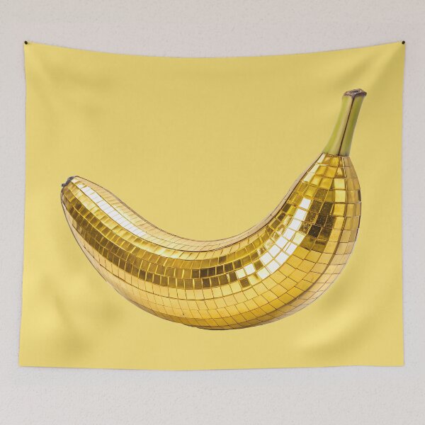 Item preview, Disco Party Fruits, Banana designed and sold by DigitalPartisan.