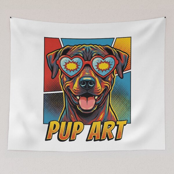 Item preview, Pop Art Xoloitzcuintli Retro Dog designed and sold by k3rstman1.