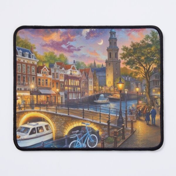 Item preview, Canal cruise in the evening sun designed and sold by sid1802.