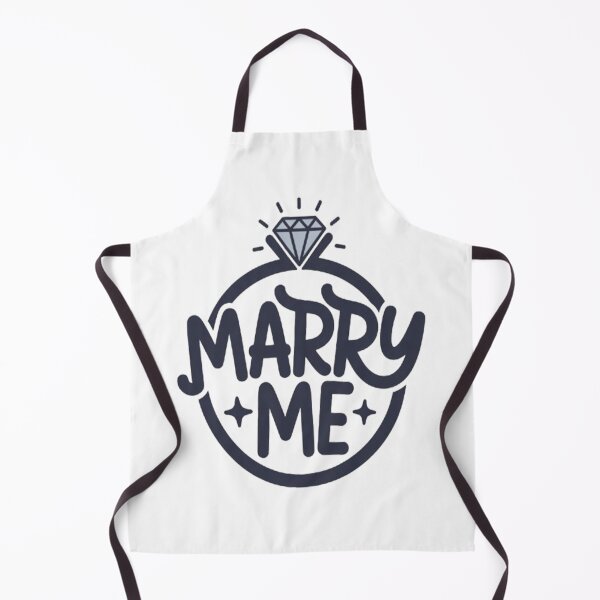 Item preview, Marry Me Diamond Ring Proposal Typography Design designed and sold by Craft99.