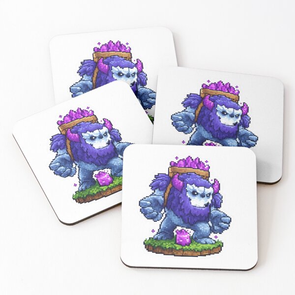 Item preview, Yeti Clash of Clans 8-bit style designed and sold by LookinFreshh.