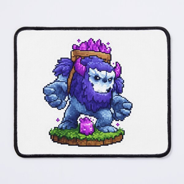 Item preview, Yeti Clash of Clans 8-bit style designed and sold by LookinFreshh.