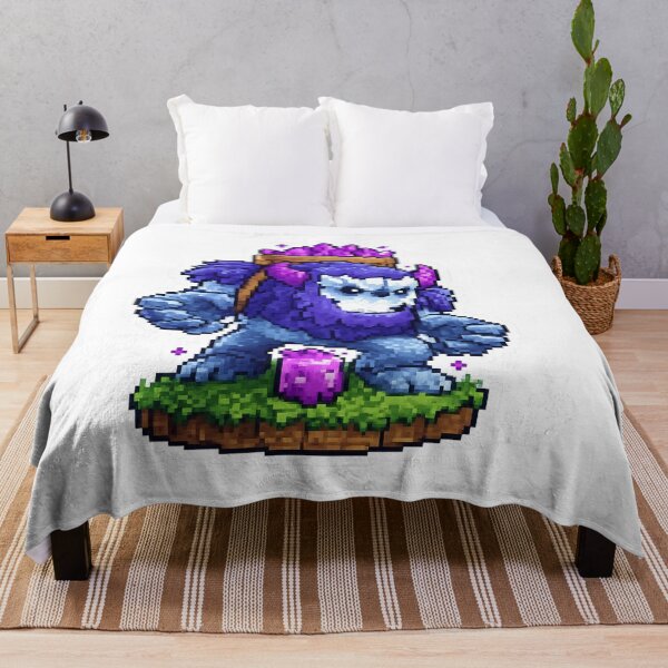 Item preview, Yeti Clash of Clans 8-bit style designed and sold by LookinFreshh.