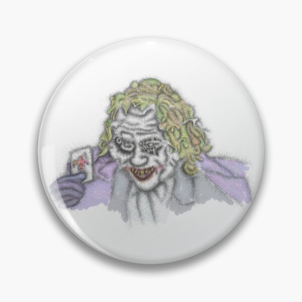 Item preview, The Joker abstract portrait designed and sold by liquid-print.