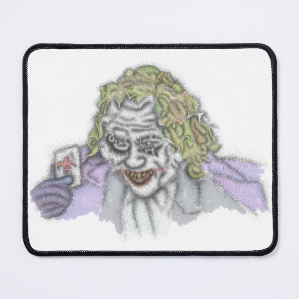 Item preview, The Joker abstract portrait designed and sold by liquid-print.