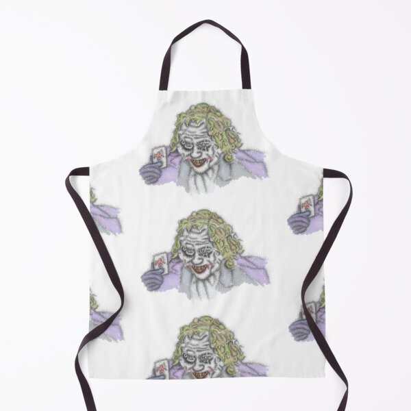 Item preview, The Joker abstract portrait designed and sold by liquid-print.