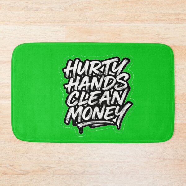 Item preview, HURTY HANDS CLEAN MONEY designed and sold by zohocreations.