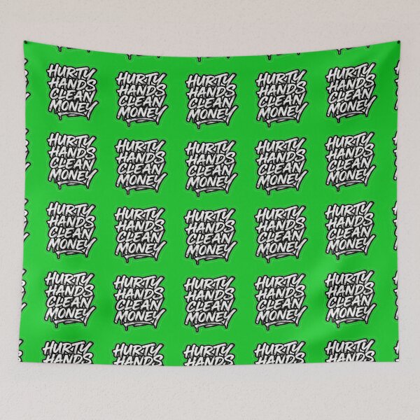 Item preview, HURTY HANDS CLEAN MONEY designed and sold by zohocreations.