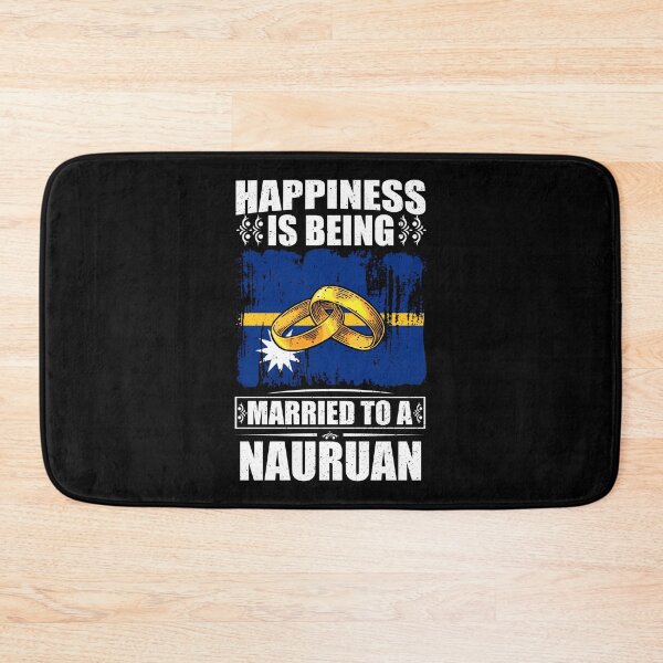 Item preview, Happiness Is Being Married To A Nauruan  designed and sold by GabbyKash.