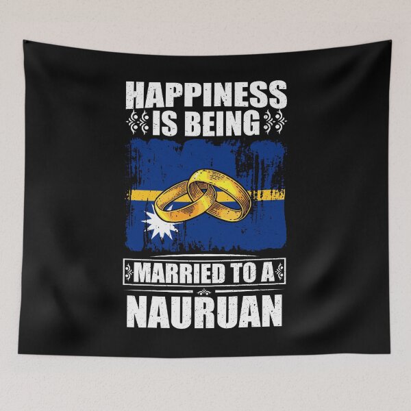Item preview, Happiness Is Being Married To A Nauruan  designed and sold by GabbyKash.