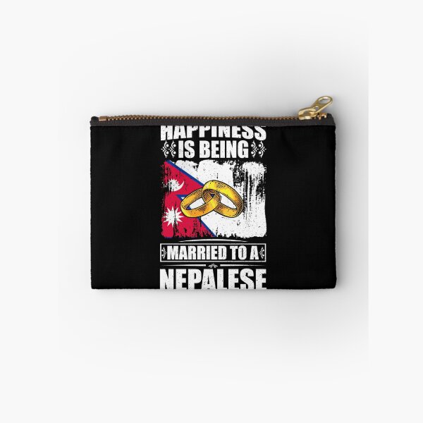 Item preview, Happiness Is Being Married To A Nepalese  designed and sold by GabbyKash.