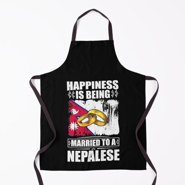Item preview, Happiness Is Being Married To A Nepalese designed and sold by GabbyKash.