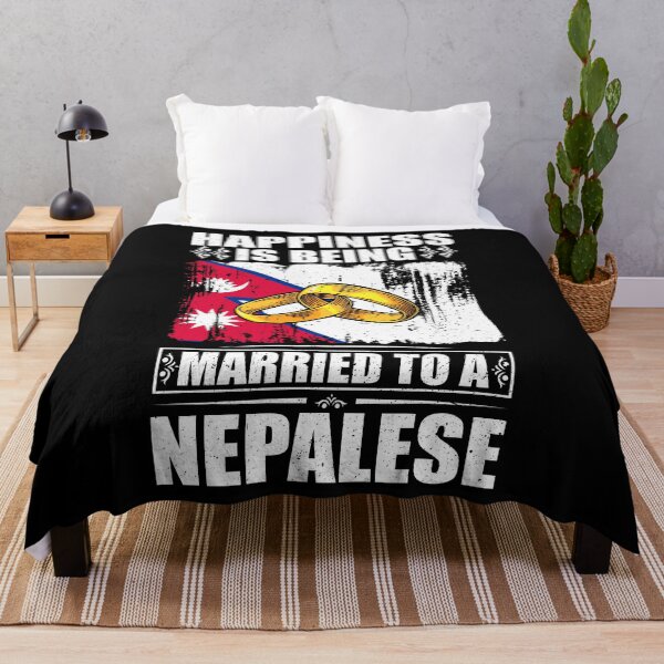 Item preview, Happiness Is Being Married To A Nepalese designed and sold by GabbyKash.