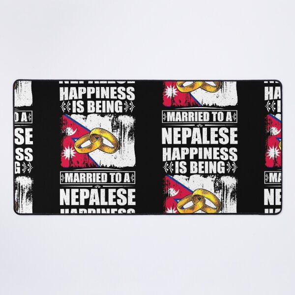 Item preview, Happiness Is Being Married To A Nepalese designed and sold by GabbyKash.
