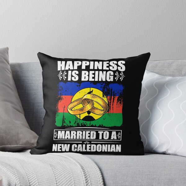 Item preview, Happiness Is Being Married To A New Caledonian designed and sold by GabbyKash.