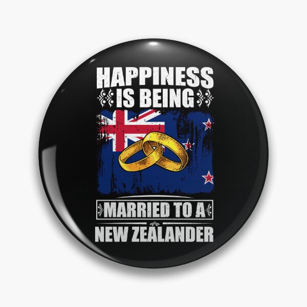 Item preview, Happiness Is Being Married To A New Zealander designed and sold by GabbyKash.