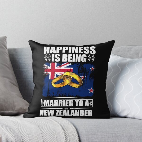 Item preview, Happiness Is Being Married To A New Zealander designed and sold by GabbyKash.