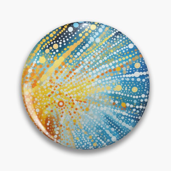 Item preview, Aboriginal Inspired Art - Lava Veins On Ice designed and sold by GrinGalore.