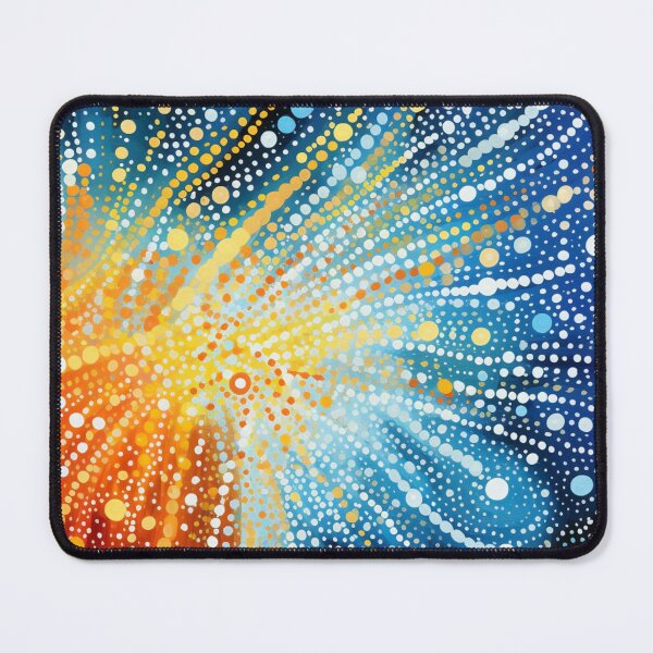 Item preview, Aboriginal Inspired Art - Lava Veins On Ice designed and sold by GrinGalore.