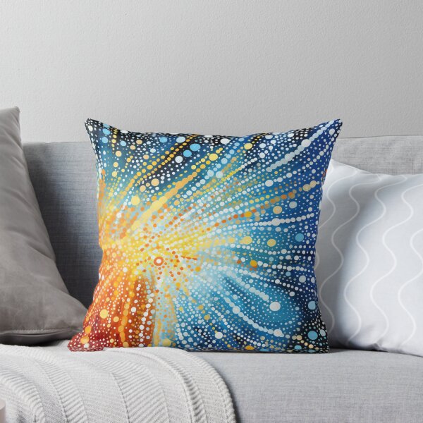 Item preview, Aboriginal Inspired Art - Lava Veins On Ice designed and sold by GrinGalore.