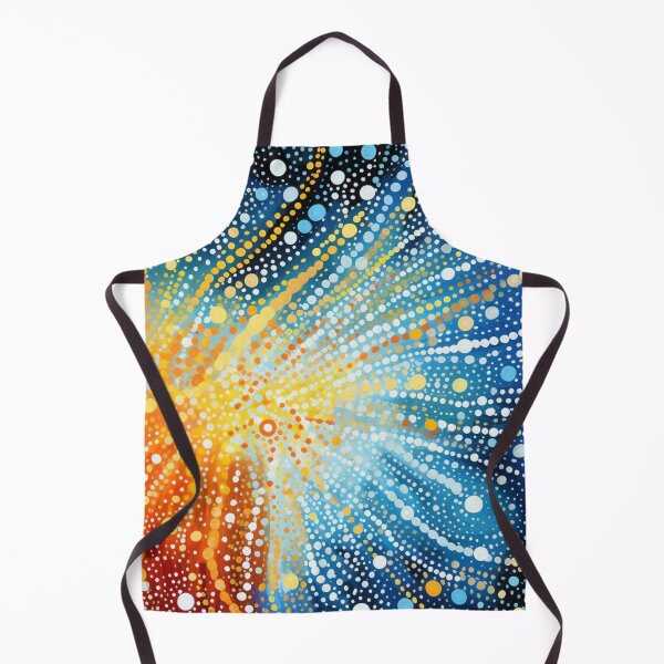 Item preview, Aboriginal Inspired Art - Lava Veins On Ice designed and sold by GrinGalore.