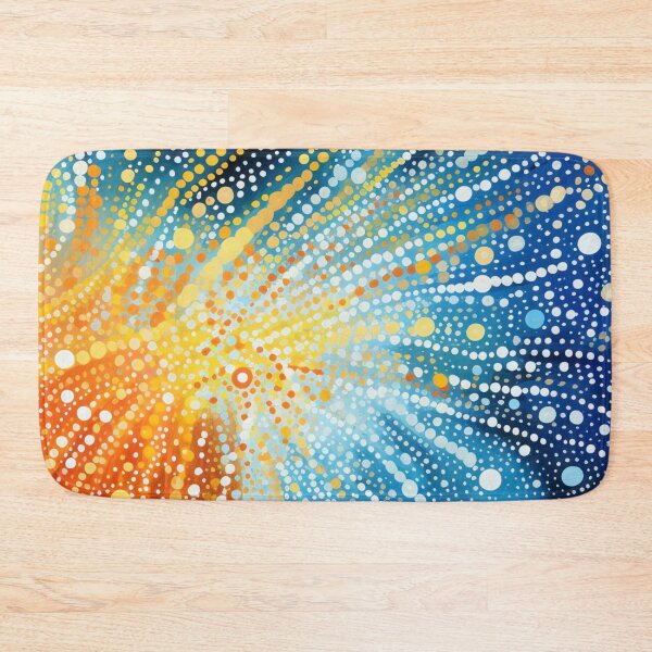 Item preview, Aboriginal Inspired Art - Lava Veins On Ice designed and sold by GrinGalore.