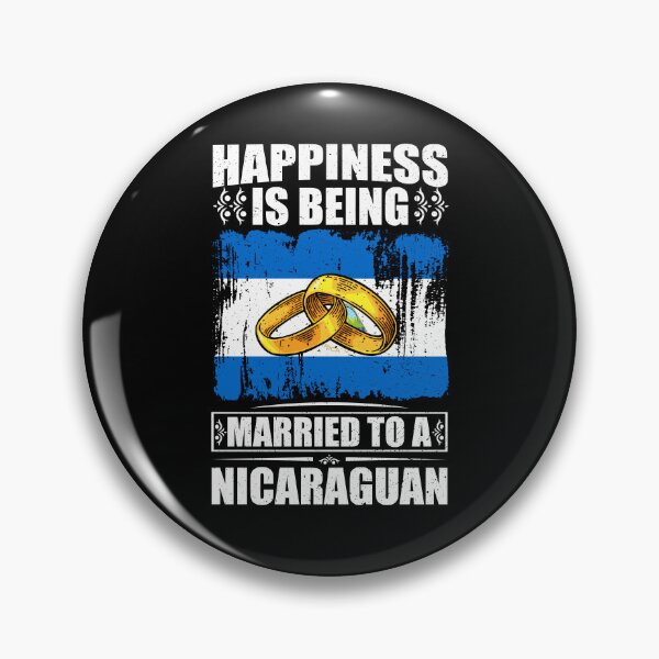 Item preview, Happiness Is Being Married To A Nicaraguan   designed and sold by GabbyKash.