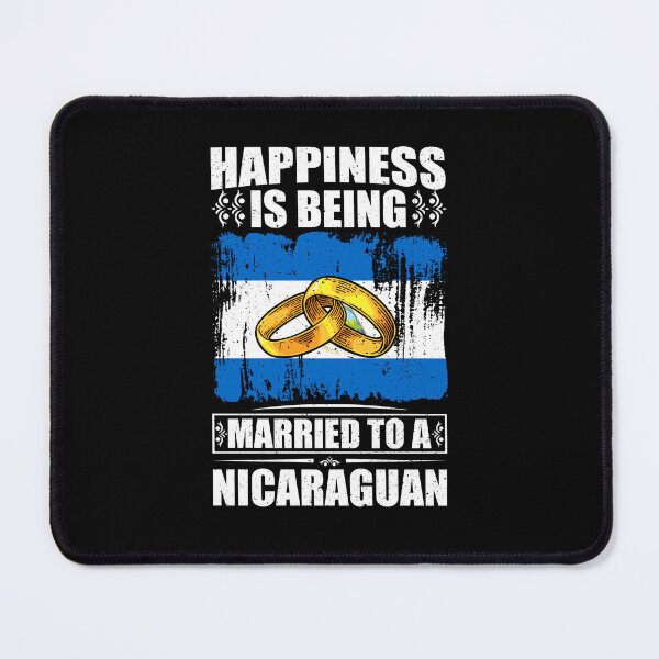 Item preview, Happiness Is Being Married To A Nicaraguan designed and sold by GabbyKash.