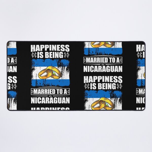 Item preview, Happiness Is Being Married To A Nicaraguan designed and sold by GabbyKash.