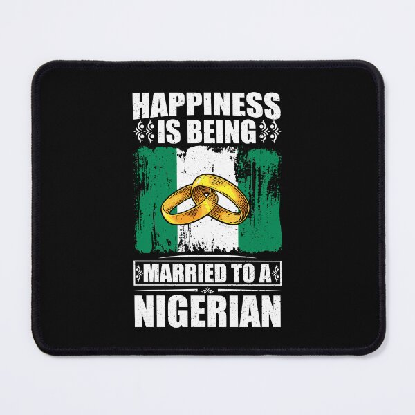 Item preview, Happiness Is Being Married To A Nigerian designed and sold by GabbyKash.