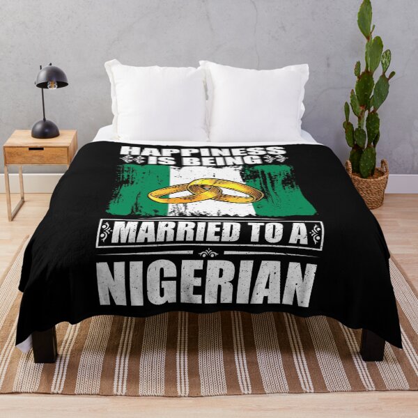 Item preview, Happiness Is Being Married To A Nigerian designed and sold by GabbyKash.
