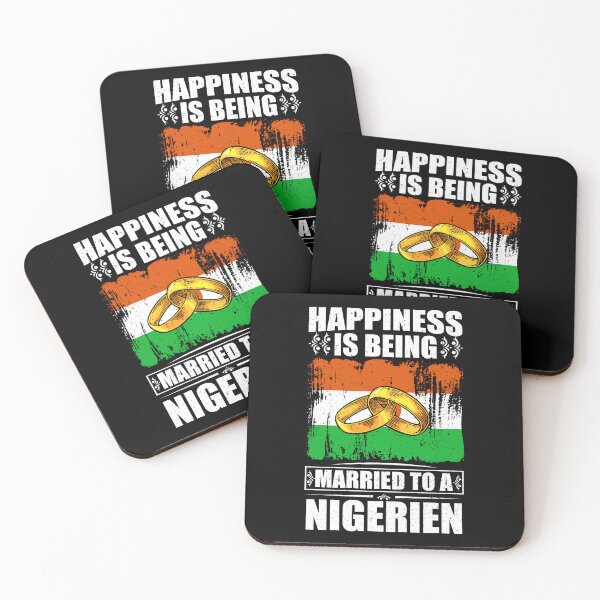 Item preview, Happiness Is Being Married To A Nigerien  designed and sold by GabbyKash.