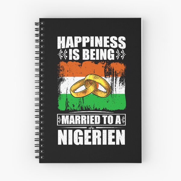 Item preview, Happiness Is Being Married To A Nigerien  designed and sold by GabbyKash.