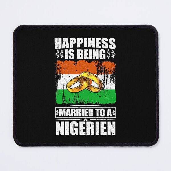 Item preview, Happiness Is Being Married To A Nigerien  designed and sold by GabbyKash.