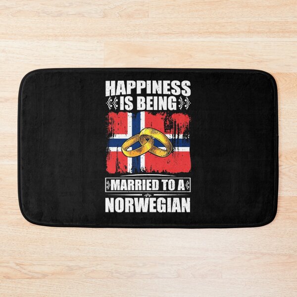 Item preview, Happiness Is Being Married To A Norwegian  designed and sold by GabbyKash.