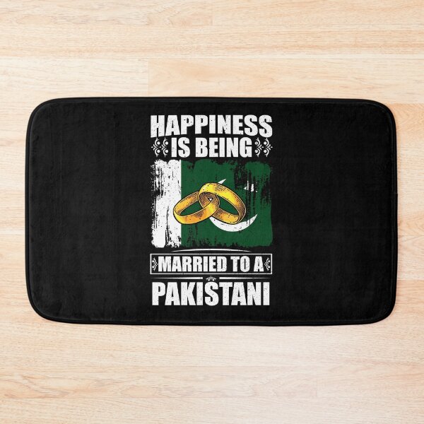 Item preview, Happiness Is Being Married To A Pakistani  designed and sold by GabbyKash.