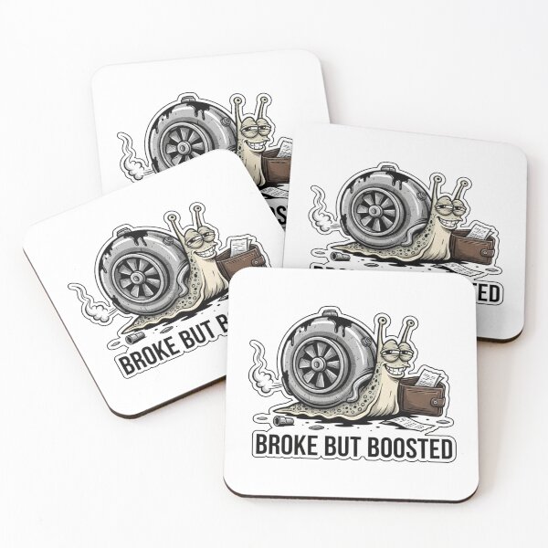 Item preview, Broke But Boosted designed and sold by Wrenchmark.